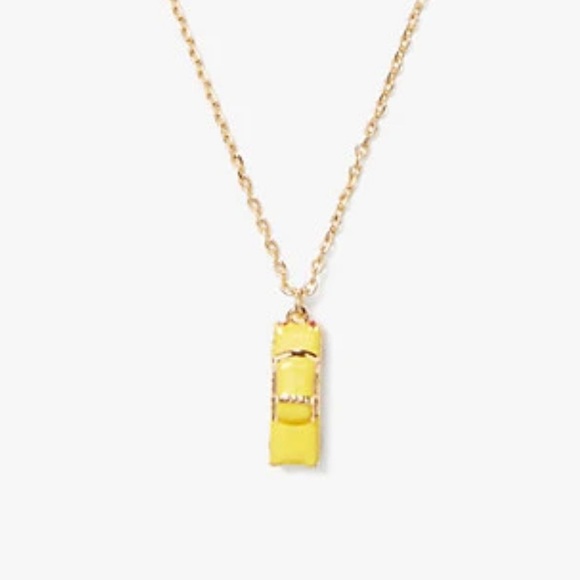 Kate Spade Taxi Necklace